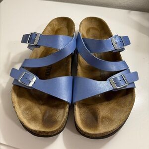 Birkenstock Lavender Strappy Sandals